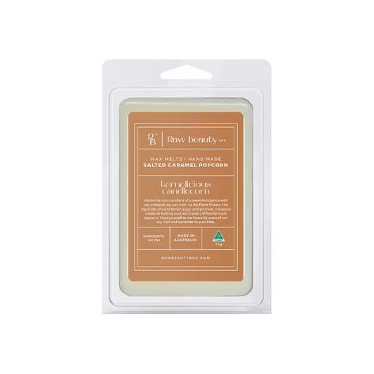 Salted Caramel Popcorn Soy Wax Melts | 6 Cubes