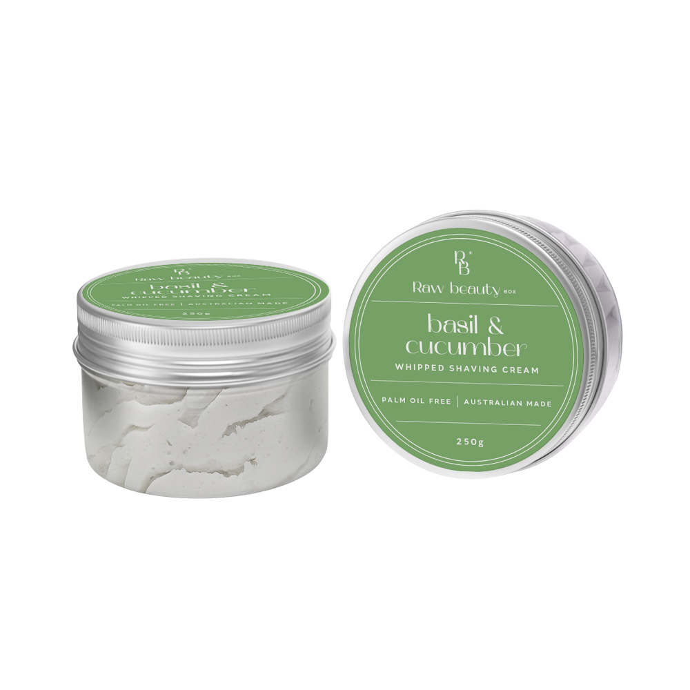 Basil & Cucumber Whipped Shave Cream