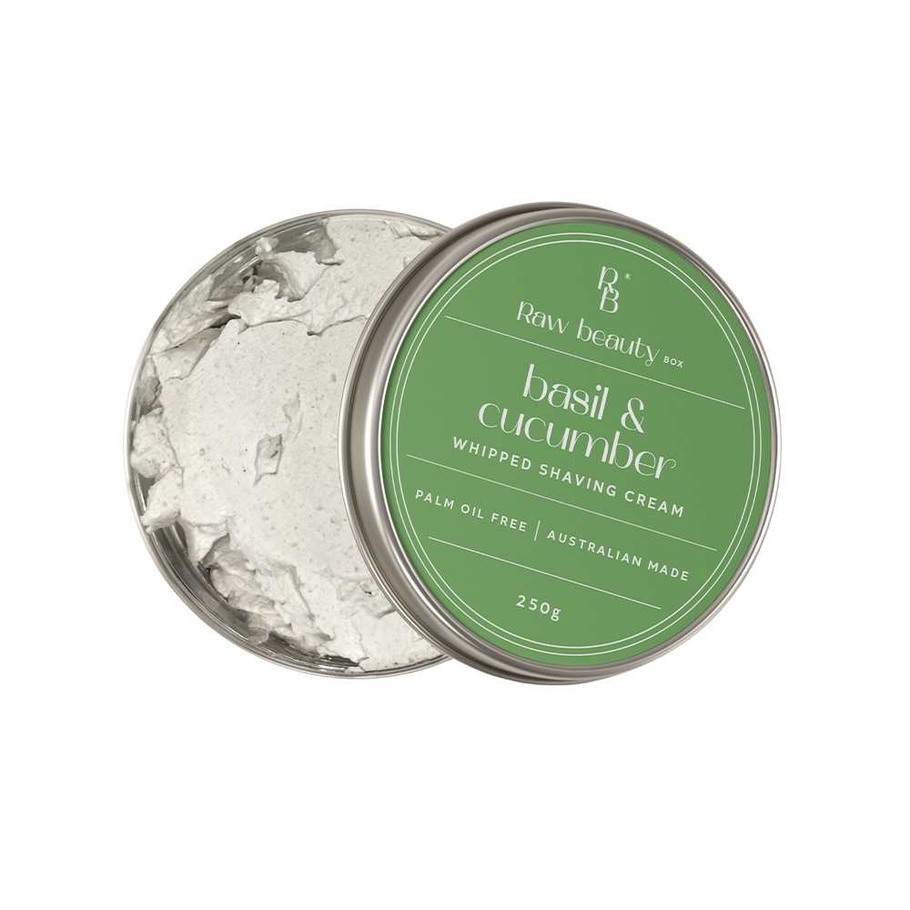 Basil & Cucumber Whipped Shave Cream