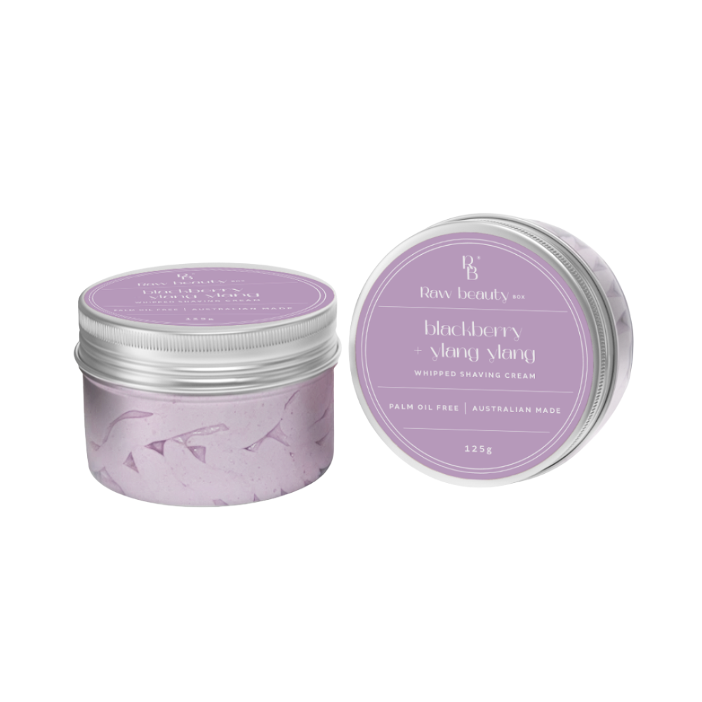 Blackberry & Ylang Ylang Whipped Shave Cream – Soft, Hydrated & Nourished Skin