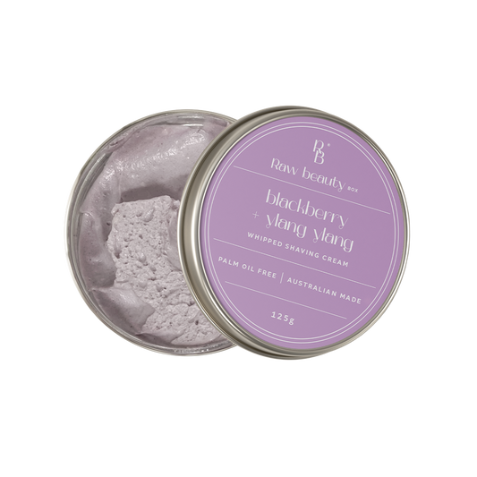Blackberry & Ylang Ylang Whipped Shave Cream – Soft, Hydrated & Nourished Skin