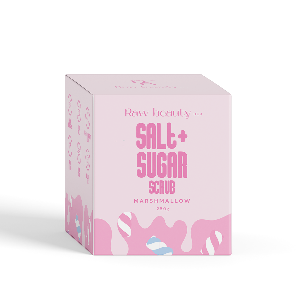 Marshmallow Salt + Sugar Scrub