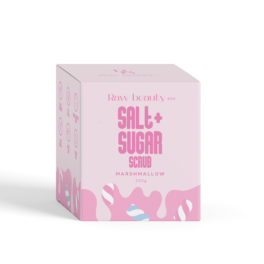 Marshmallow Salt + Sugar Scrub