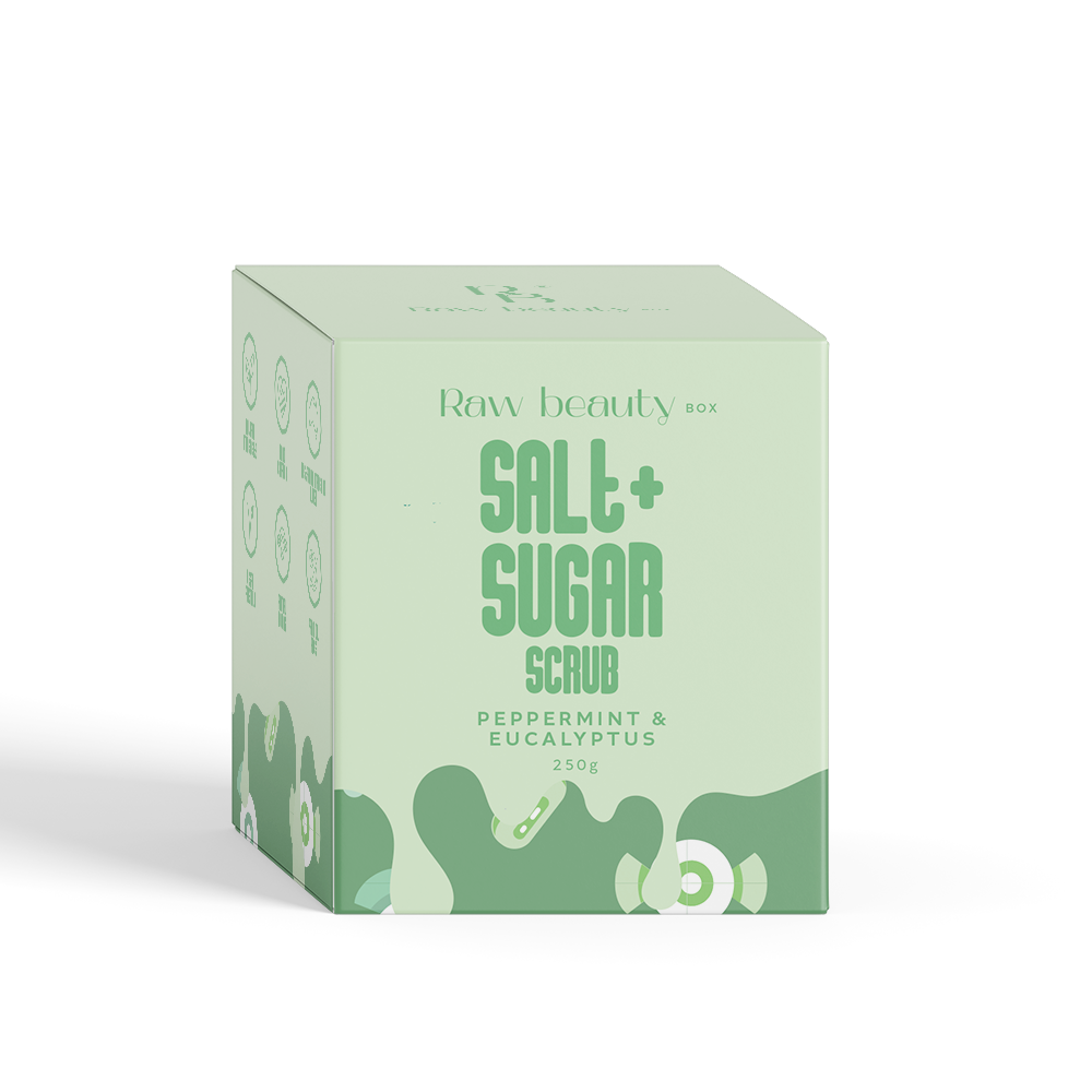 Peppermint Eucalyptus Salt + Sugar Scrub