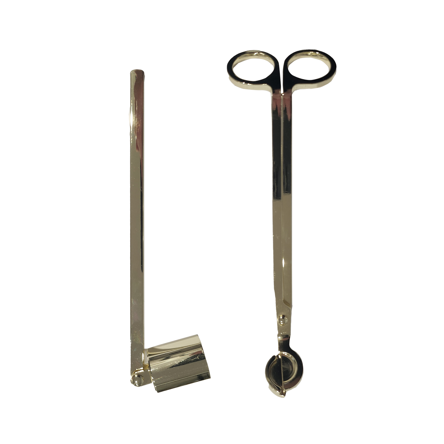 Luxury Gold Candle Scissors & Snuffer Set | Raw Beauty Box