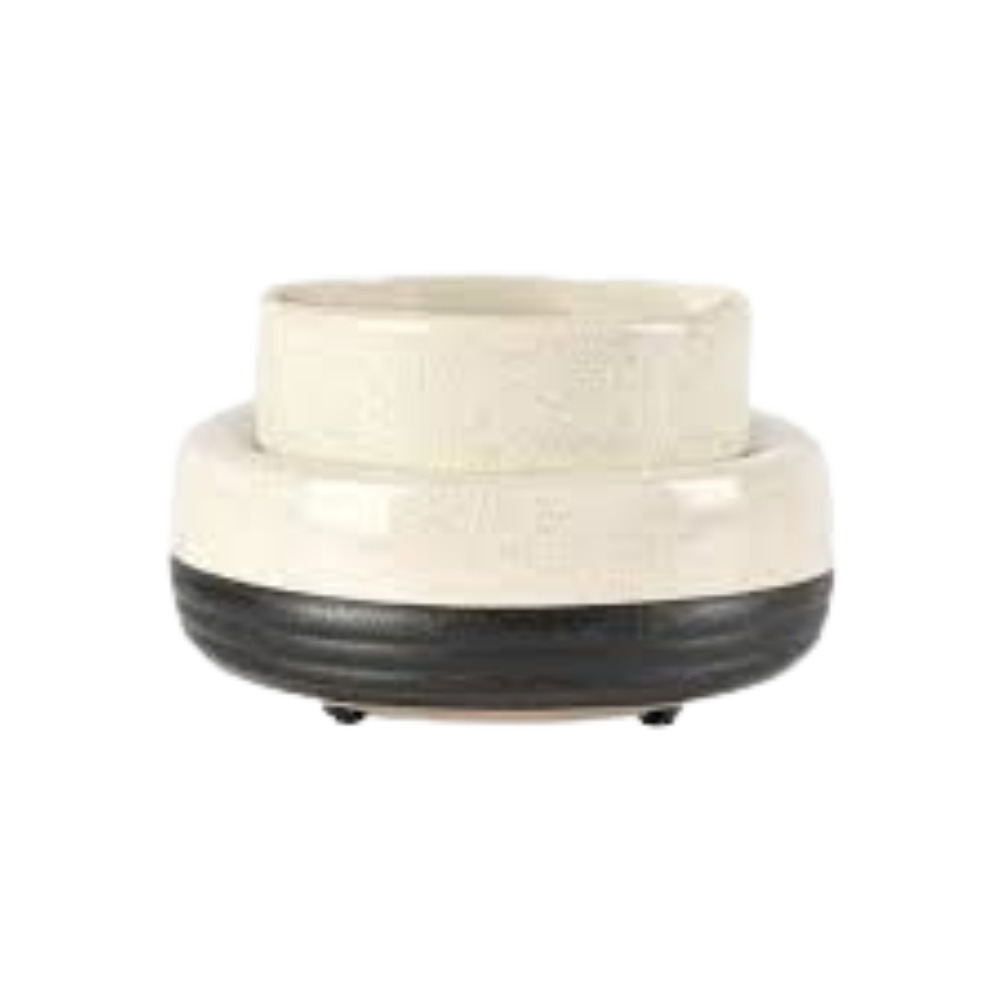 Electric Wax Melt Diffuser & Candle Warmer – Crème | Stylish & Efficient