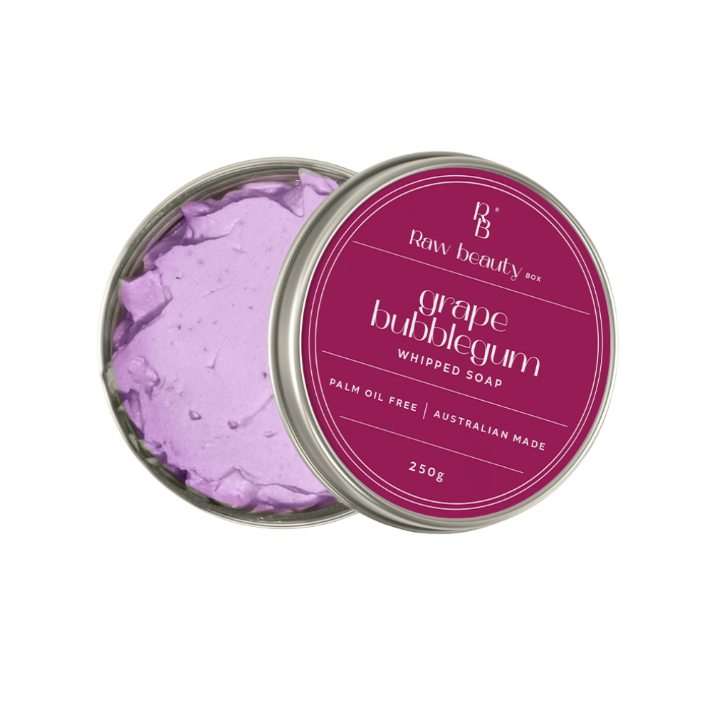 Grape Bubblegum Whipped Face Soap