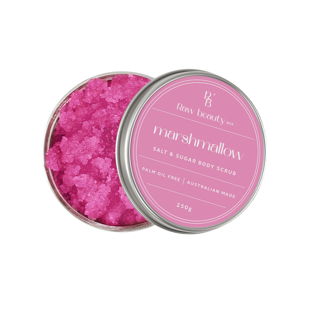 Marshmallow Salt + Sugar Scrub
