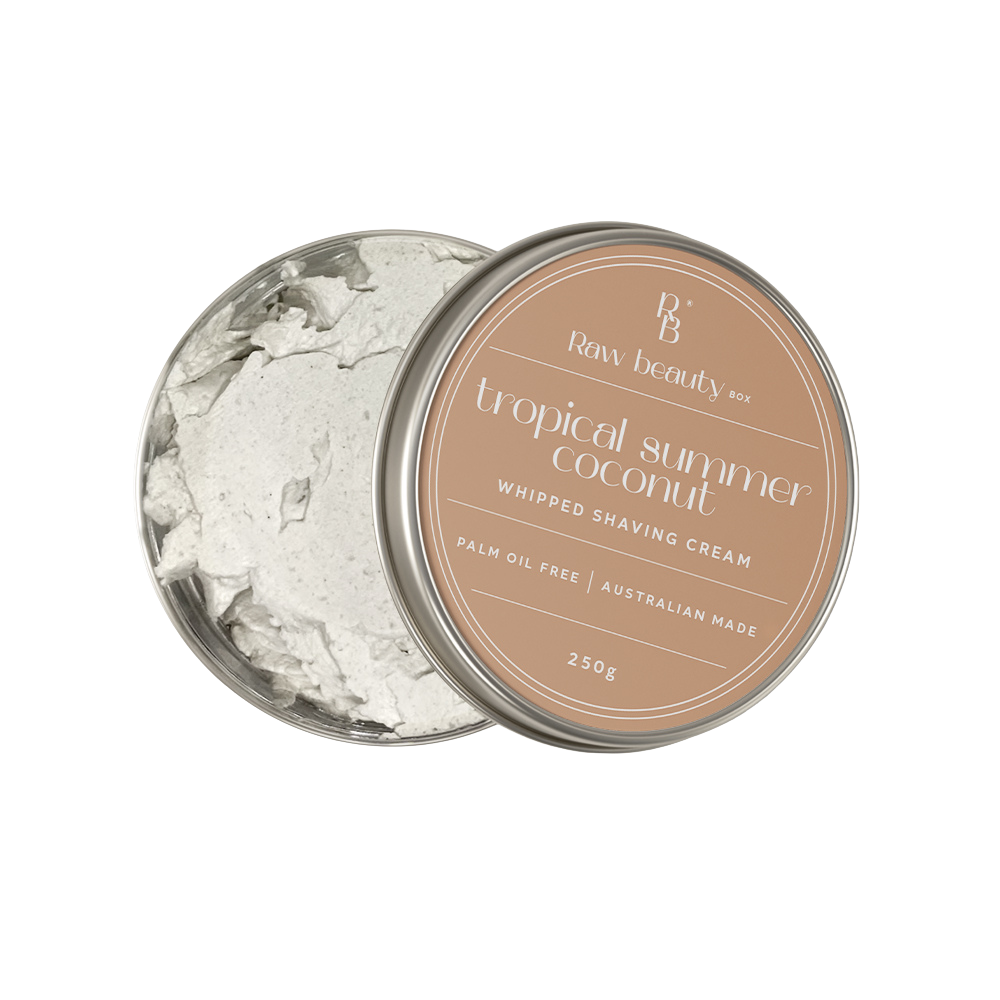 Tropical Summer Coconut Whipped Shave Cream