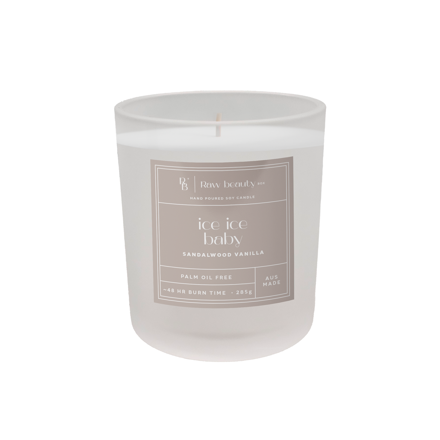 Sandalwood & Vanilla Soy Candle | 285ml